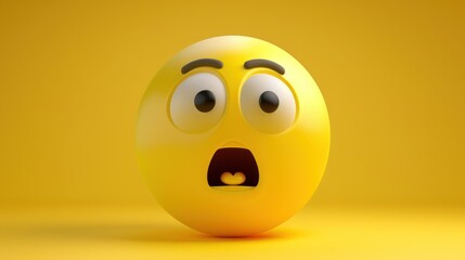 Fototapeta premium Surprised Emoji