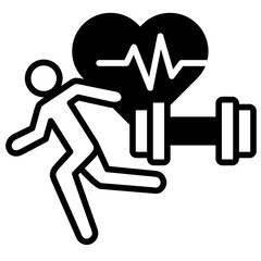 Fitness And Sports Icon