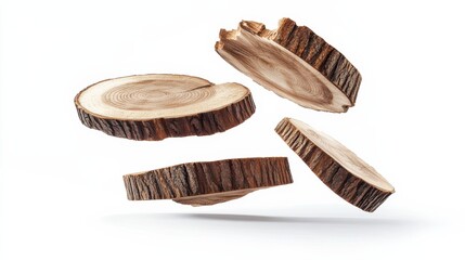 Floating Wooden Rounds.