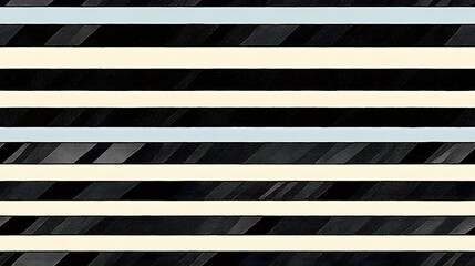 A black and white striped pattern with a blue stripe. The stripes are very thin and the blue stripe is very thick