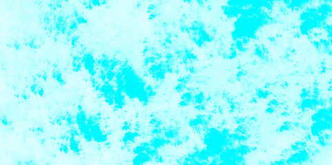 Blue powder explosion on white beautiful and cloudy sky blue watercolor background. Beautiful clear light blue splash color explosion. Abstract blue watercolor background handprint colorful 