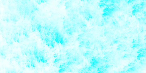 Blue powder explosion on white beautiful and cloudy sky blue watercolor background. Beautiful clear light blue splash color explosion. Abstract blue watercolor background handprint colorful 