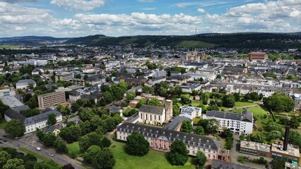 Obraz premium drone photo Trier Germany europe