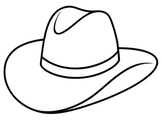 

Cowboy Hat line art, Cowgirl and Cowboy Hat SVG
