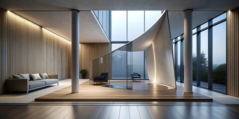 Obraz premium Modern home interior