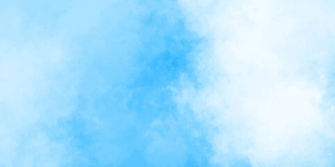 Abstract white and blue color frozen ice surface design background. oft sky blue watercolor sky and clouds, Light blue background with watercolor. gradient light white sky background with clouds.	