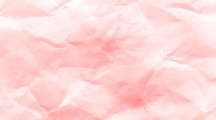 Fototapeta premium Pink paper creases background.