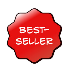 Best seller tag, best seller label and tag. Sticker with word best seller sales label collection suitable for design promotion media isolated on transparent background.
