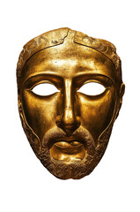 Ancient mask statue of Xerxes. 