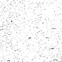 Grunge distressed seamless texture. Grainy monochrome overlay. Black and white rough noisy background.