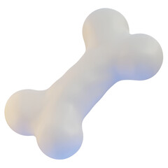 3D Halloween Icon Night Creepy Bone