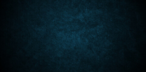 Dark blue wall texture and dark charcoal grunge smooth paint concrete cement floor old black with elegant vintage. studio grunge blackboard and chalkboard texture backdrop background.