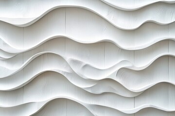 Abstract background of white plywood texture created with generative AI