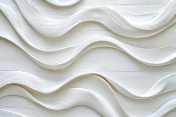 Obraz premium Abstract background of white plywood texture created with generative AI