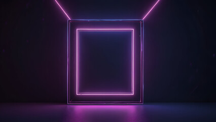 Neon shape, illustration
