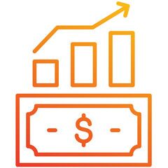 Financial Profit Icon