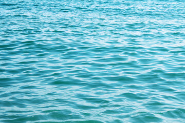 Blue sea water background texture