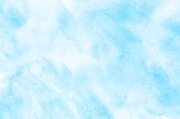 Abstract blue watercolor background texture