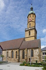 Bopfingen - ev. Kirche - St. Blasius - Treppe © Komwanix
