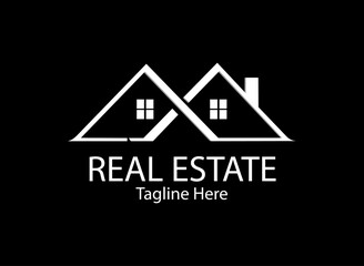 real estate logo, building or architecture logo, house logo, logos