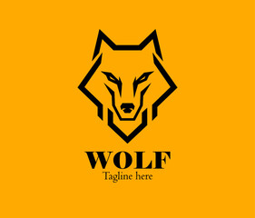wolf logo, logos, icon, mascot, animal logo