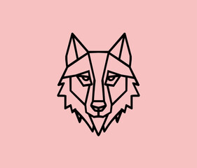 wolf logo, logos, icon, mascot, animal logo