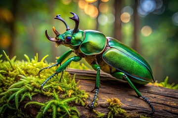 Emerald Forest Stag Beetle Mix /