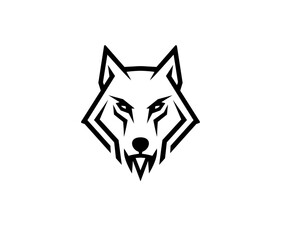 wolf logo, logos, icon, mascot, animal logo
