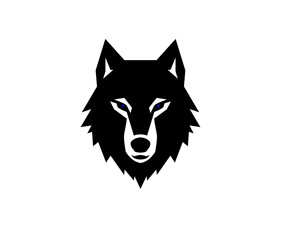 wolf head logo, icon, mascot, logos, animal logo