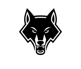 wolf head logo, logos, mascot, icon, animal logo