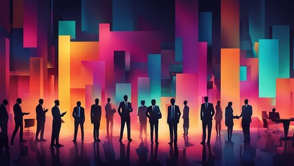 abstract background with lines