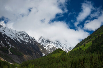The Caucasus Mountains in Georgia