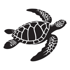 Turtle vector art, Turtle silhouette, Turtle illustration, Turtle black and white vector, black and white Turtle, Sea Turtle silhouette, Turtle black and white vector illustration, turtle