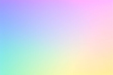 Obraz premium Pastel Multi Color Gradient Vector Background, Simple form and blend of color spaces as contemporary background graphic. Tender background.