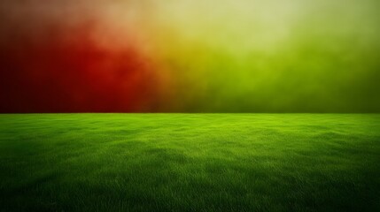 Gradient, Green and Red Shapes, Abstract Image, Texture, Pattern Background, Wallpaper, Smartphone Cover and Screen, Cell Phone, Computer, Laptop, 9:16 and 16:9 Format