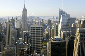 Central Park thrives amidst New York's skyline, a serene escape that complements the city's dynamic and bustling spiri
