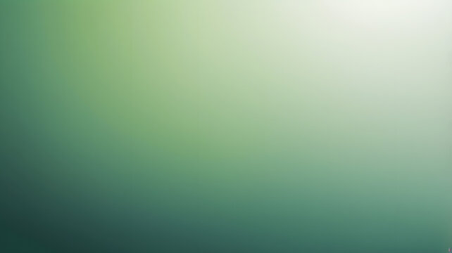 Green Gradient Background: A soft, tranquil green gradient fades into a bright white, creating a serene and minimalist backdrop. perfect for websites, presentations, and social media.