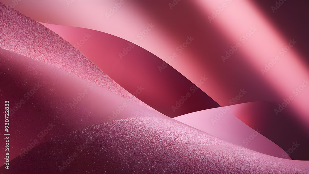 Poster abstract pink swirls: a captivating abstract design featuring soft, flowing pink swirls. the interpl