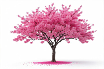 Obraz premium pink cherry blossom pink