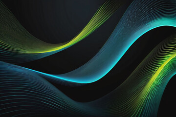 abstract blue wave background