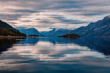 Serene Norwegian Fjord Landscape