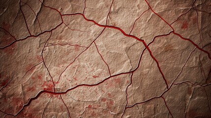 A blood stained ancient map