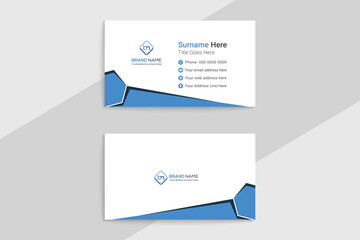 Modern business card template