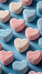 Obraz premium Pastel Confectionery Marshmallows