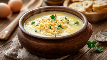 The national cuisine of Austria: Egg Shavings Soup (Frittatensuppe)