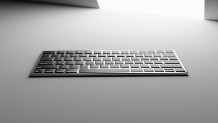 computer keyboard with background