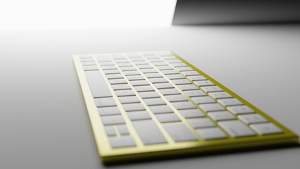 computer keyboard with background