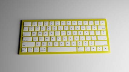 computer keyboard with background