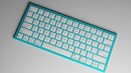 computer keyboard with background