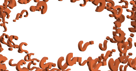 question mark symbols for FAQ